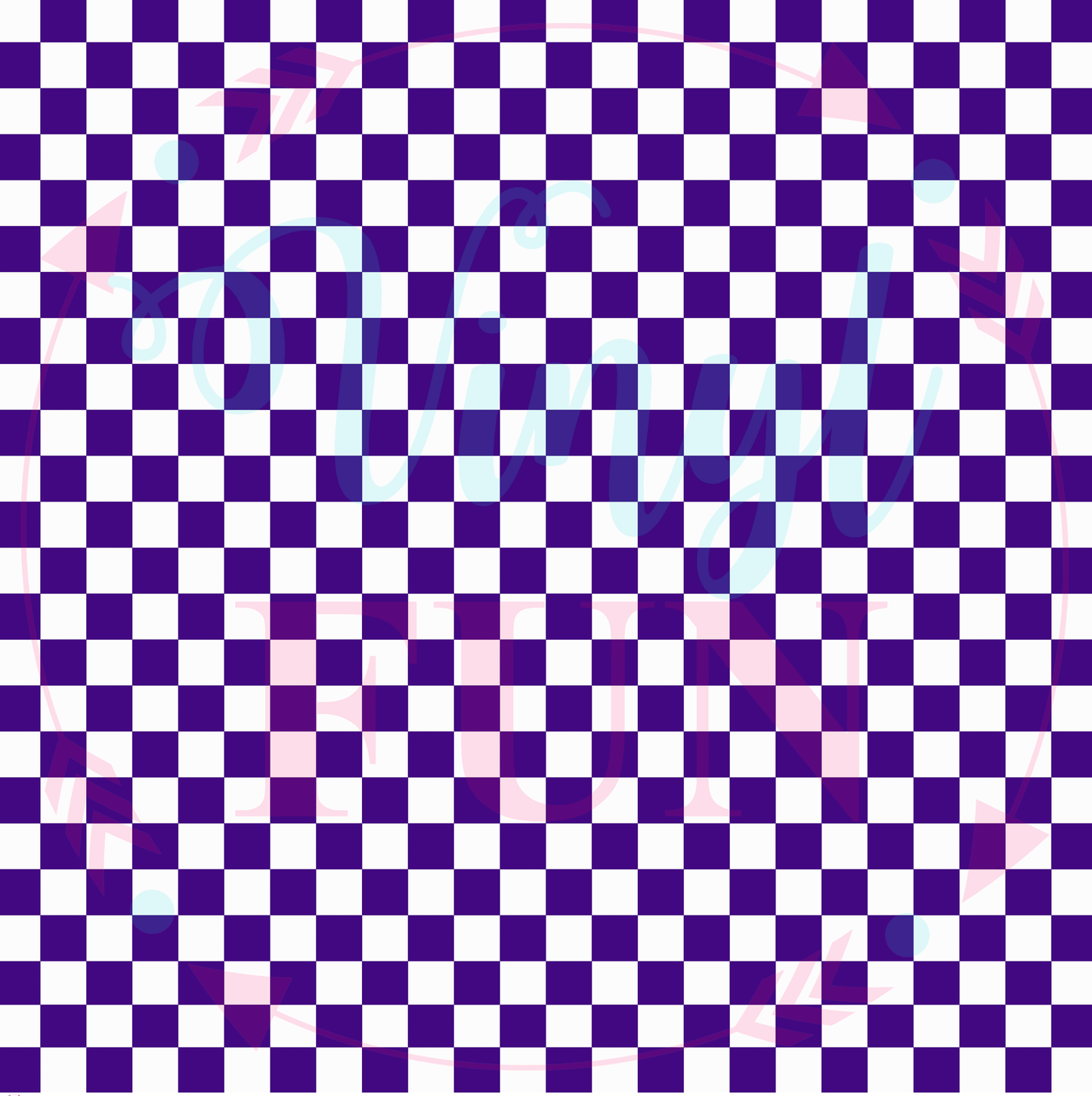 Purple Checkered