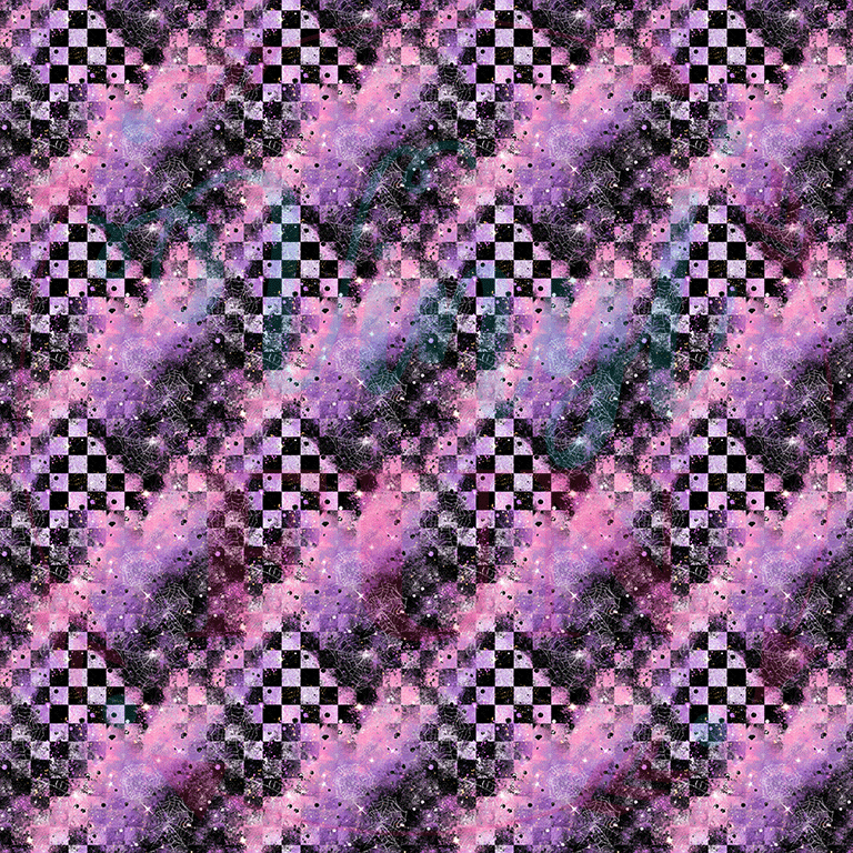Purple Check Pattern