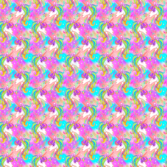 Rainbow Unicorn Pattern-E12