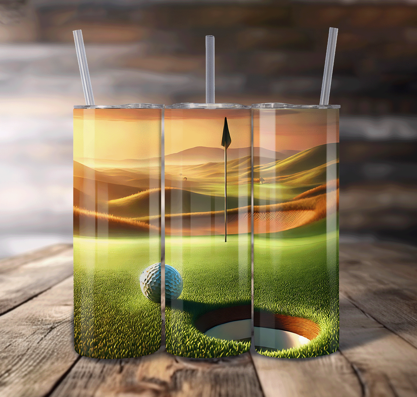 Golf Wrap For Straight Tumbler-S654