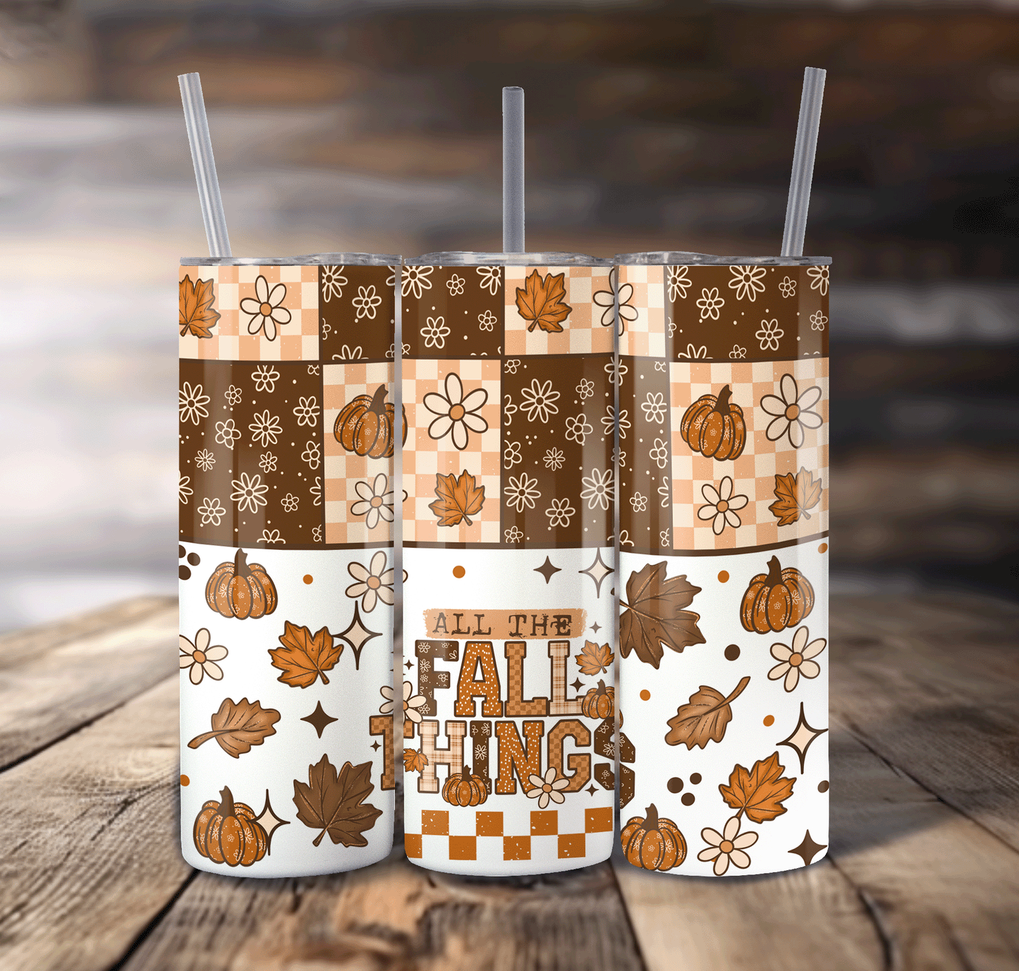 All The Fall Things Wrap For Straight Tumbler-S679