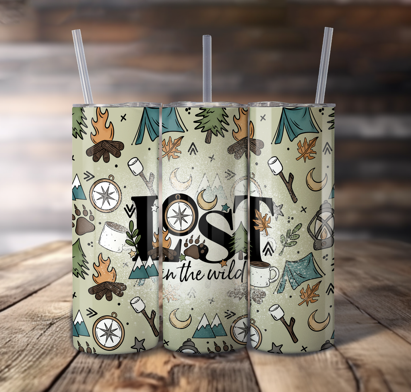 Lost Wrap For Straight Tumbler-S712