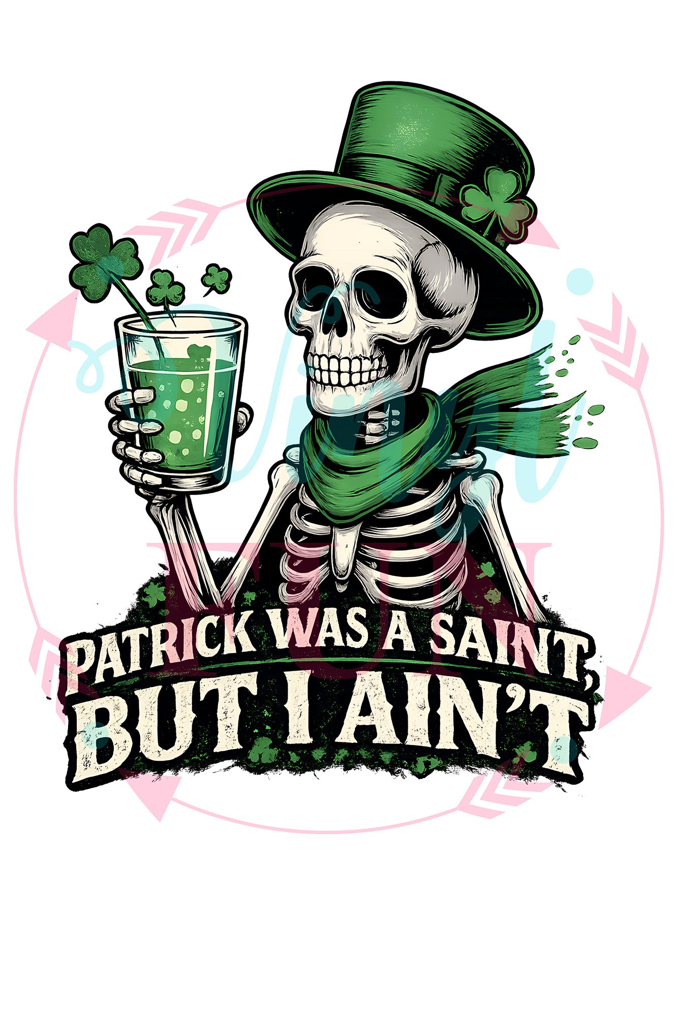 Saint Pat Transfers - For Fabrics