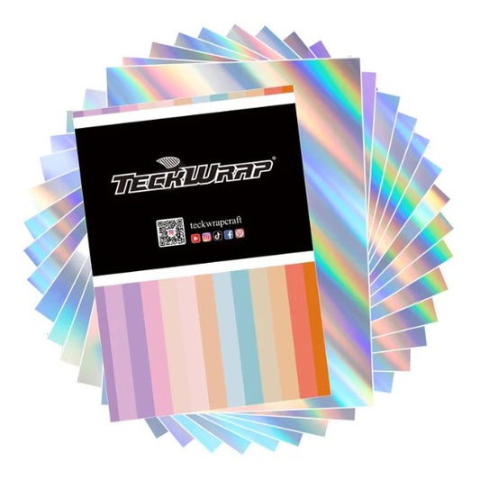Holographic Inkjet Printable Sticker Vinyl-15PK