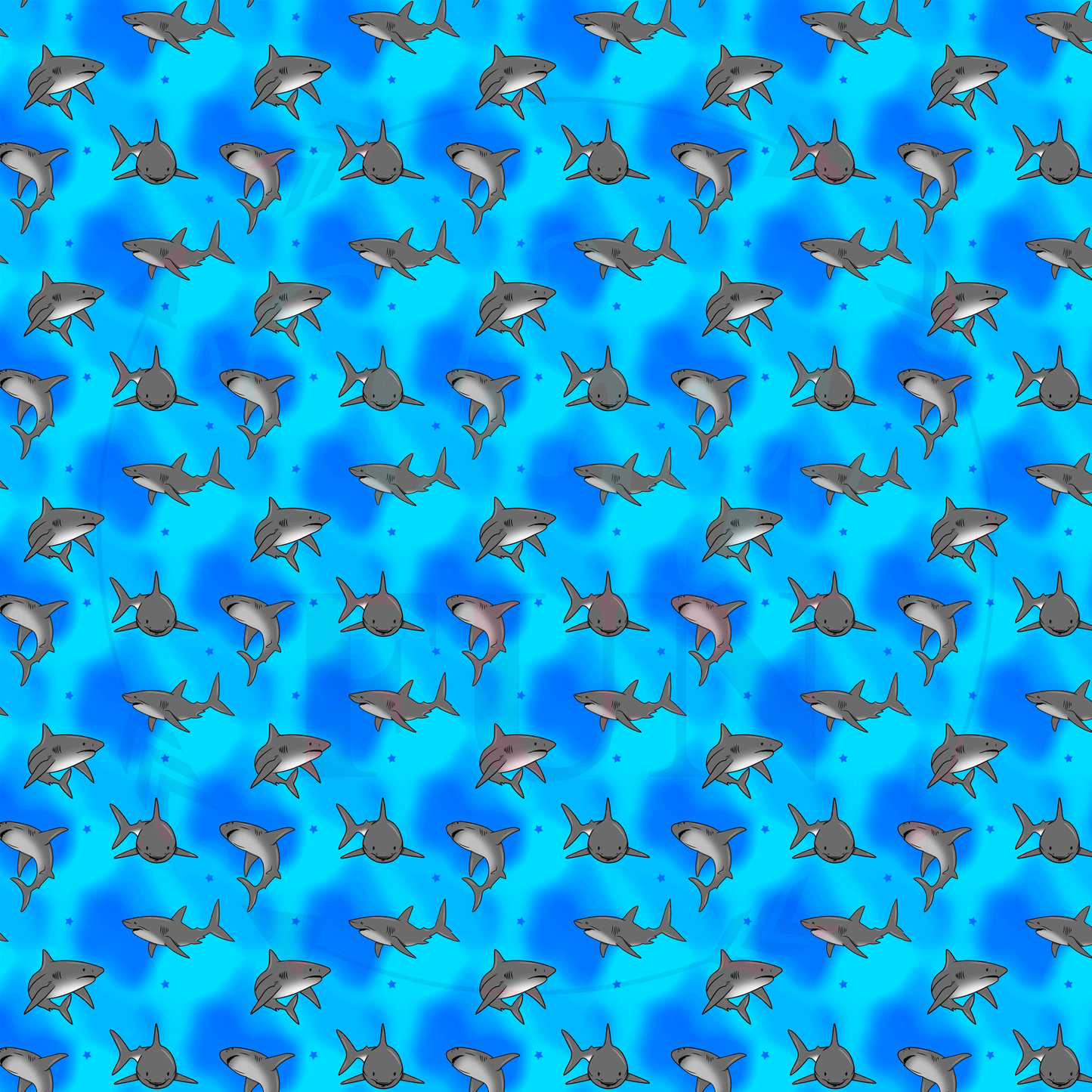 Sharks Pattern-D20