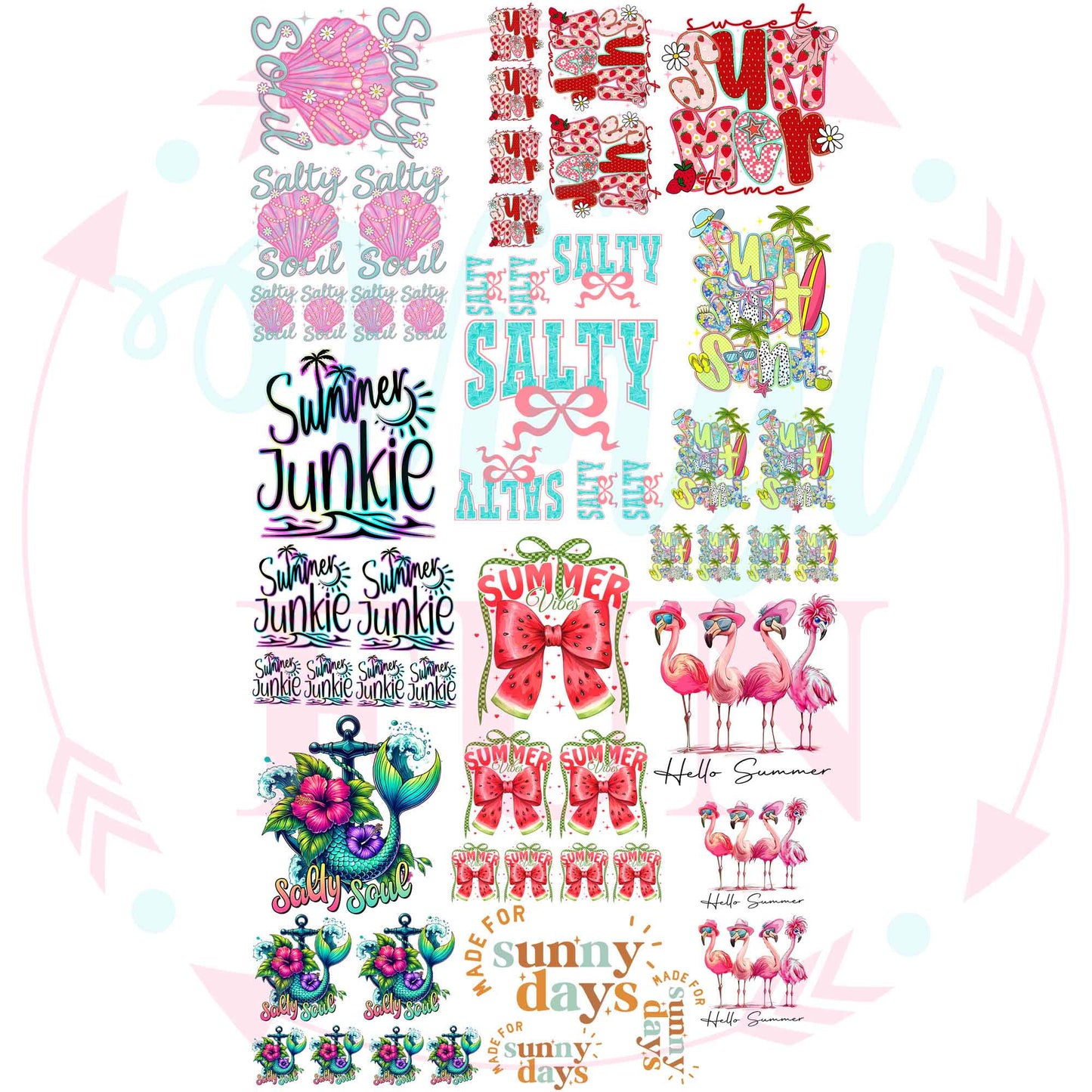 UVDTF Summer Loven Ready 2 Roll Gang