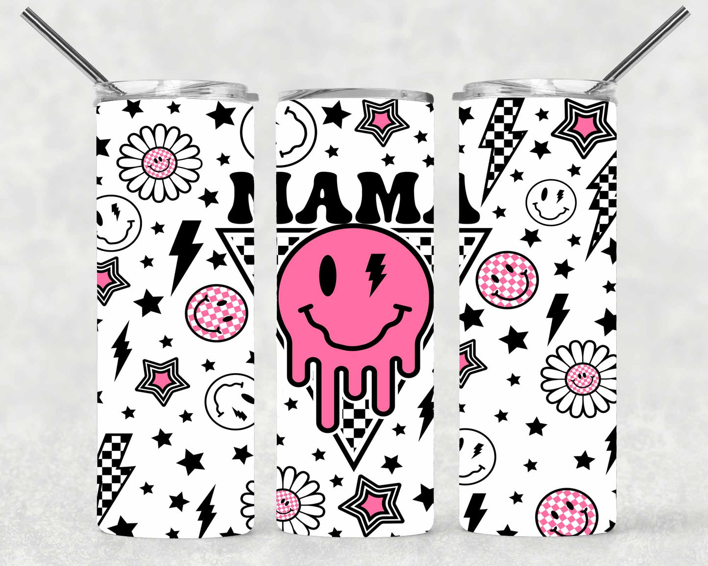 Retro Mama Wrap For Straight Tumbler-S120