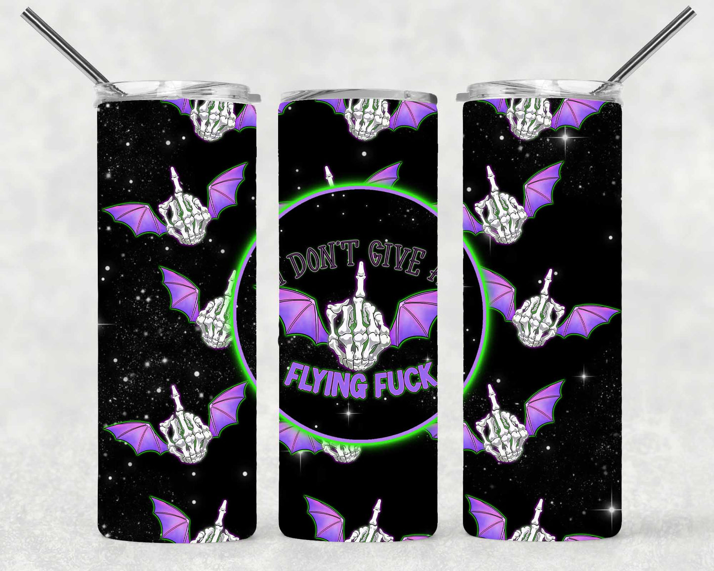 Dont Give a Flying F Wrap For Straight Tumbler-S124