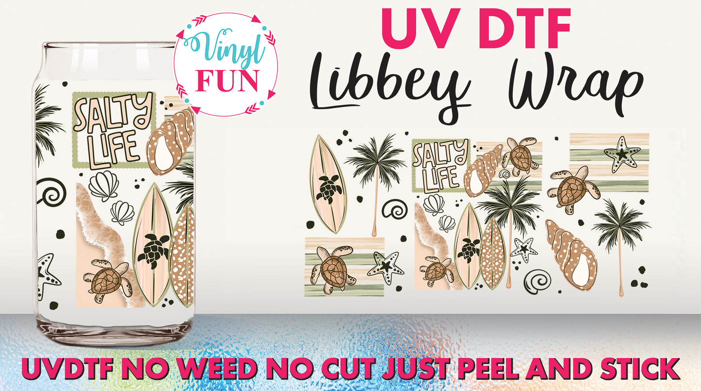 Salt Life Libbey Glass Wrap - UV205