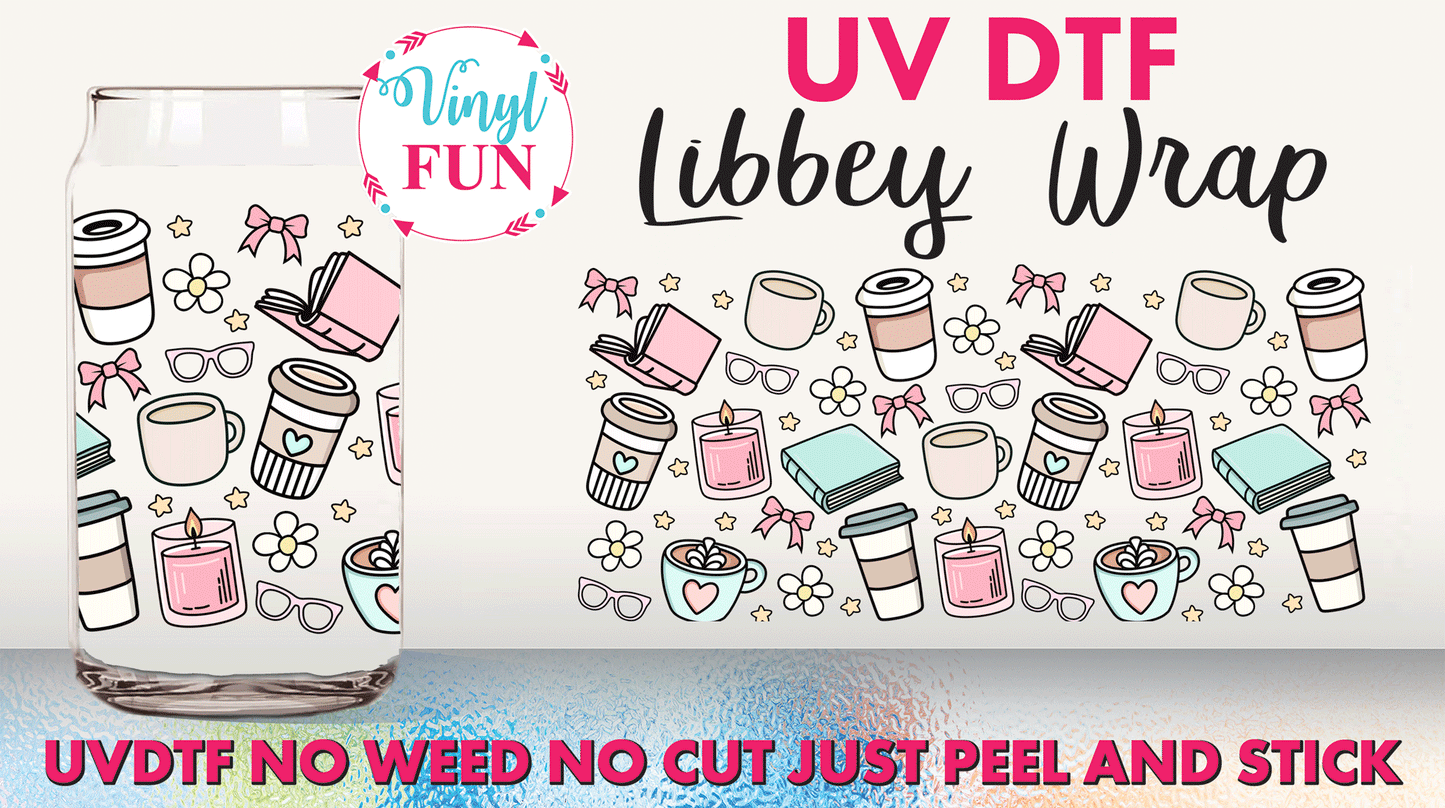 Back To School UVDTF Libbey Glass Wrap - UV22