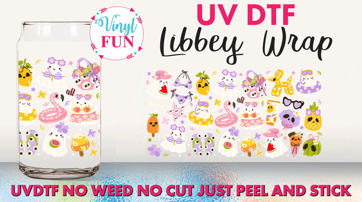 Summerween UVDTF Libbey Glass Wrap -UV122