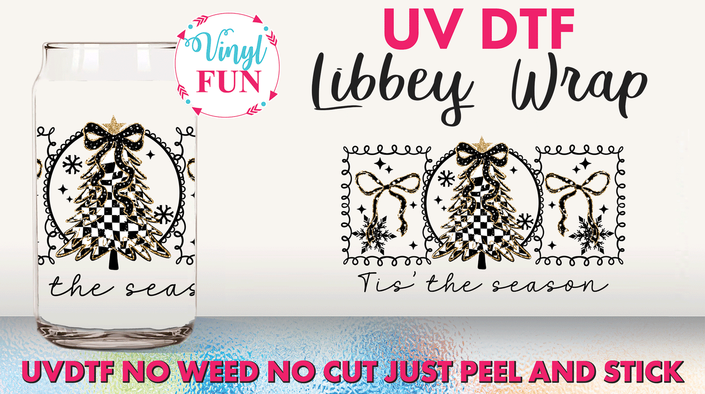 Tis The Season UVDTF Libbey Glass Wrap - UV180