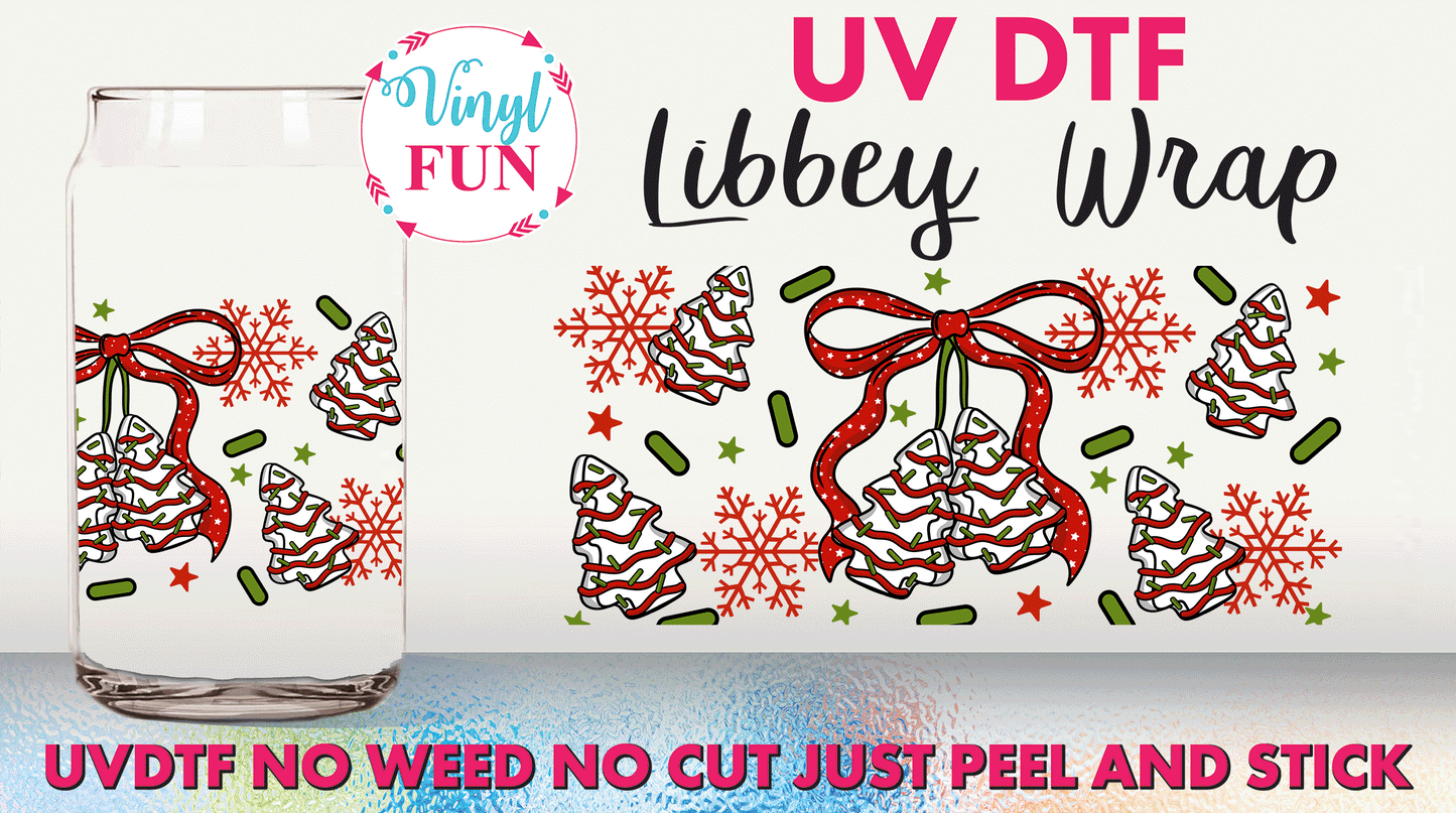 Trees UVDTF Libbey Glass Wrap - UV260