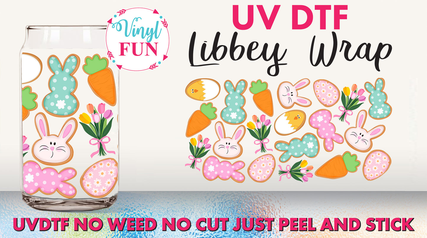 Easter Cookies Libbey Glass Wrap - UV33