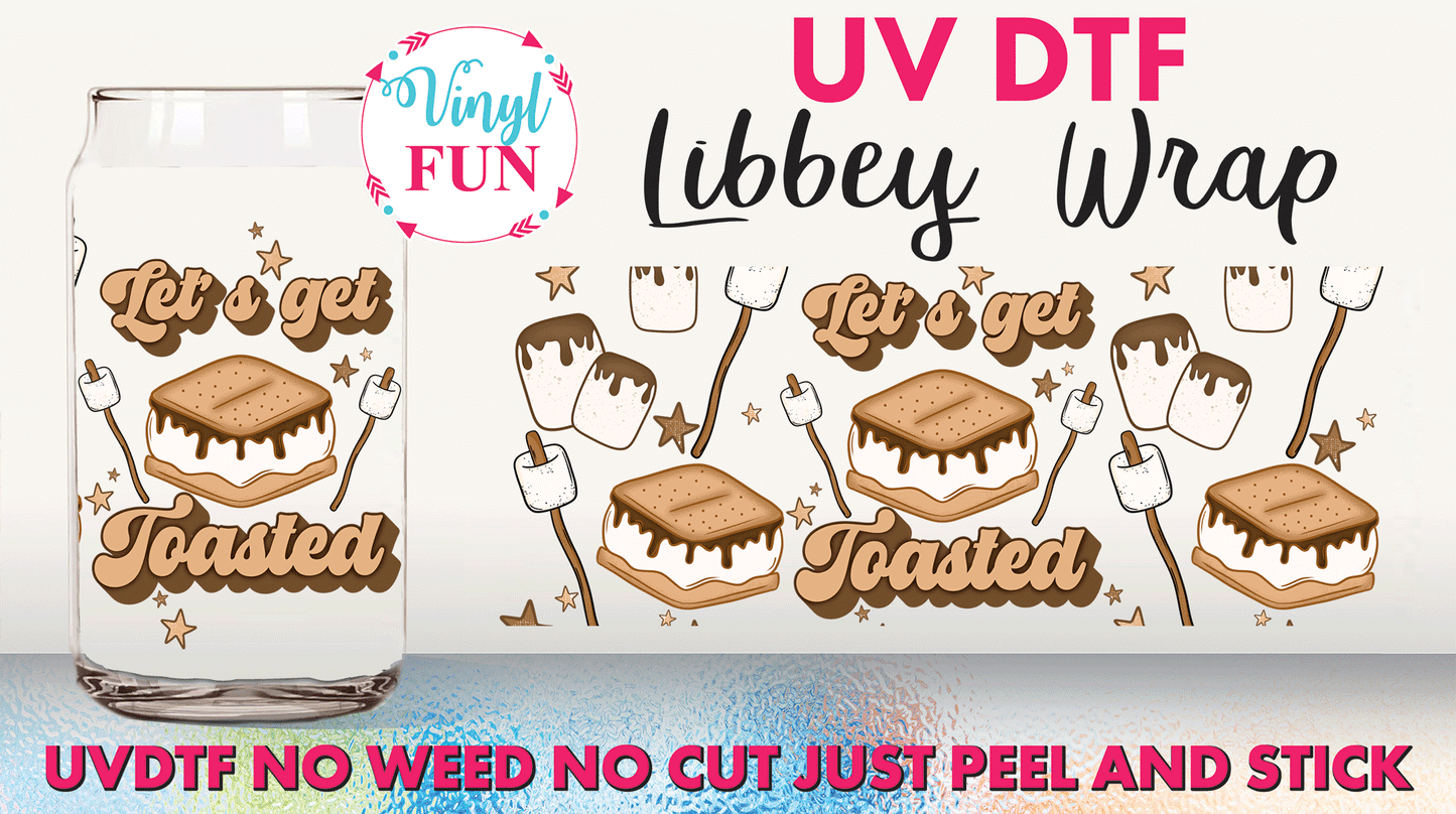 Toasted UVDTF Libbey Glass Wrap - UV58