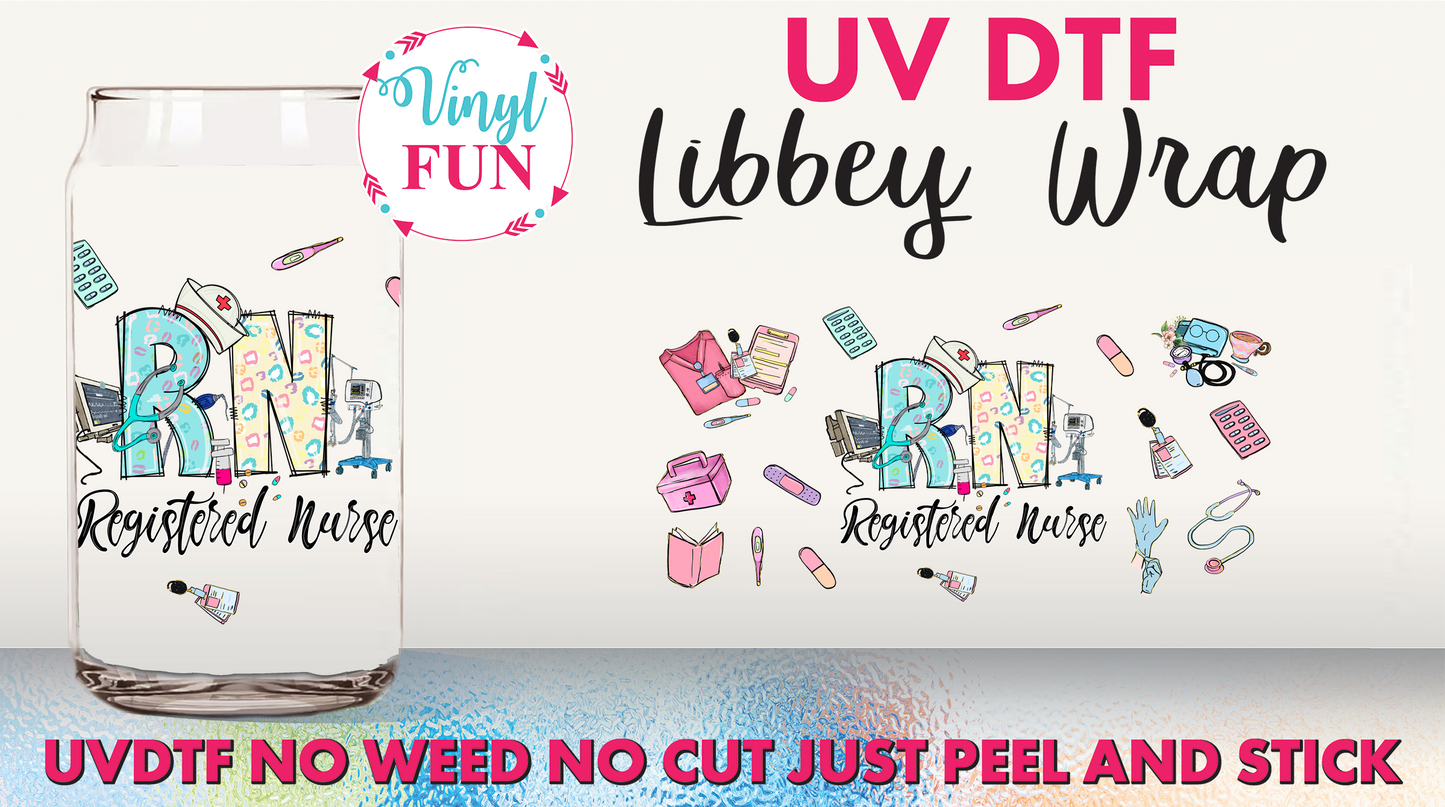 RN UVDTF Libbey Glass Wrap - UV70