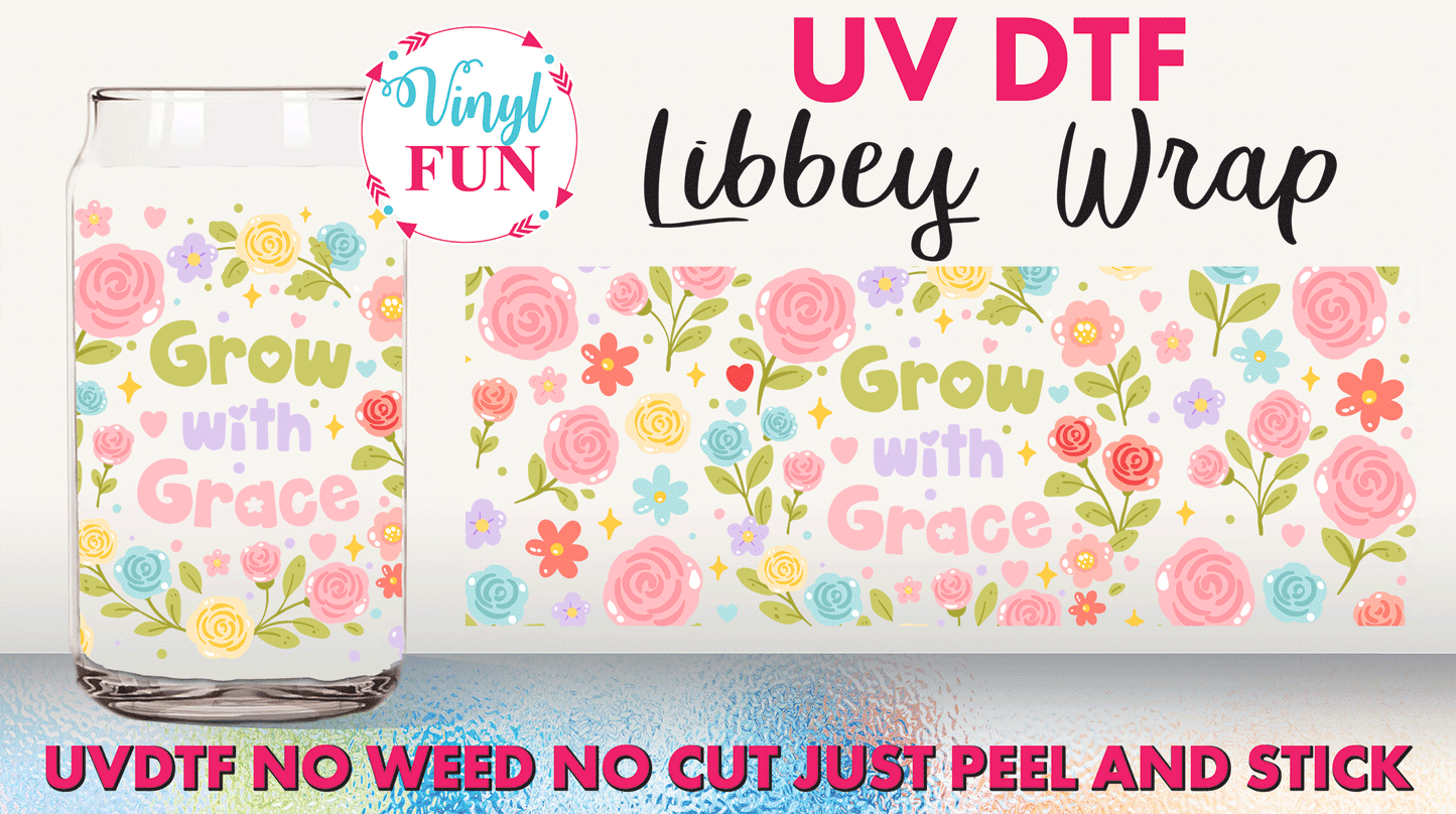 Grow with Grace UVDTF Libbey Glass Wrap - UV92