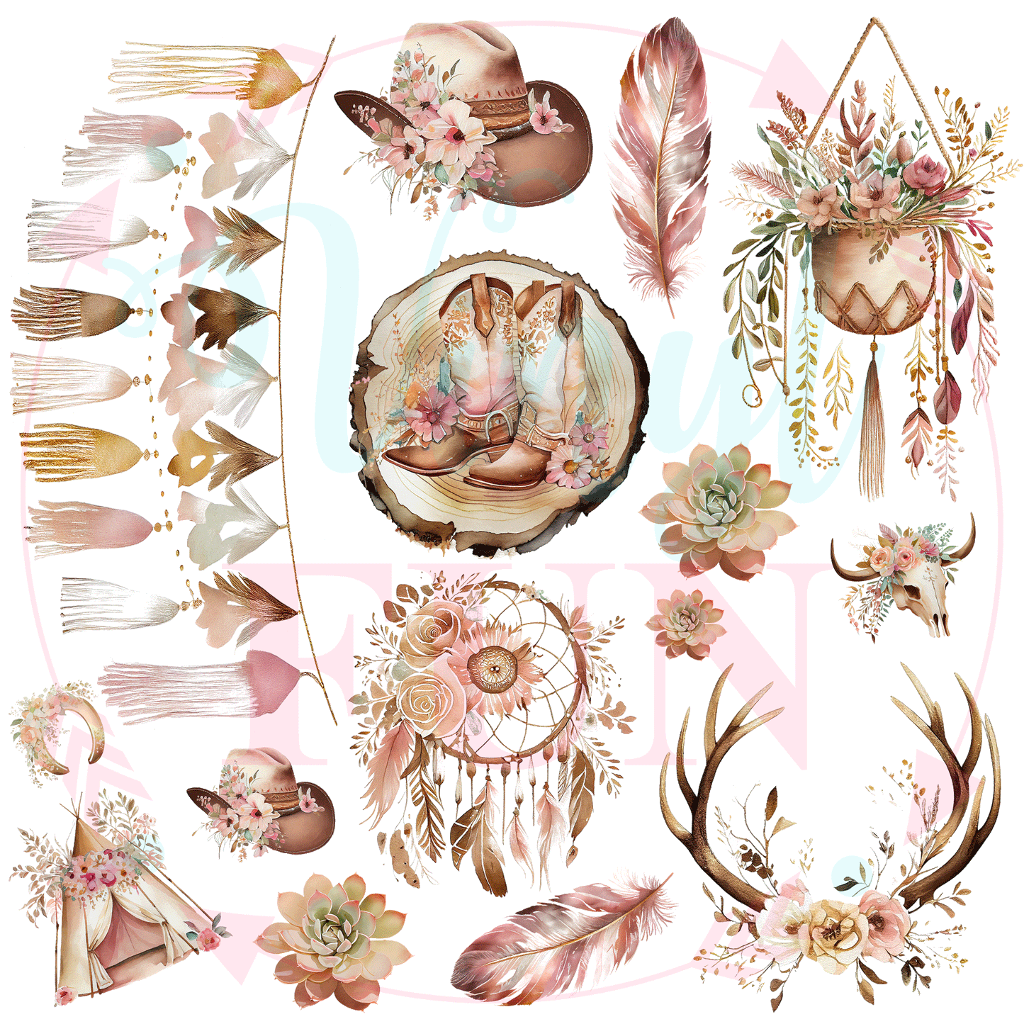 Western Boho Elements