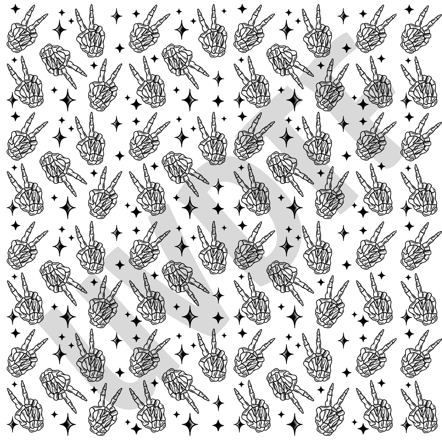 UVDTF Skellie Hands Element-W25