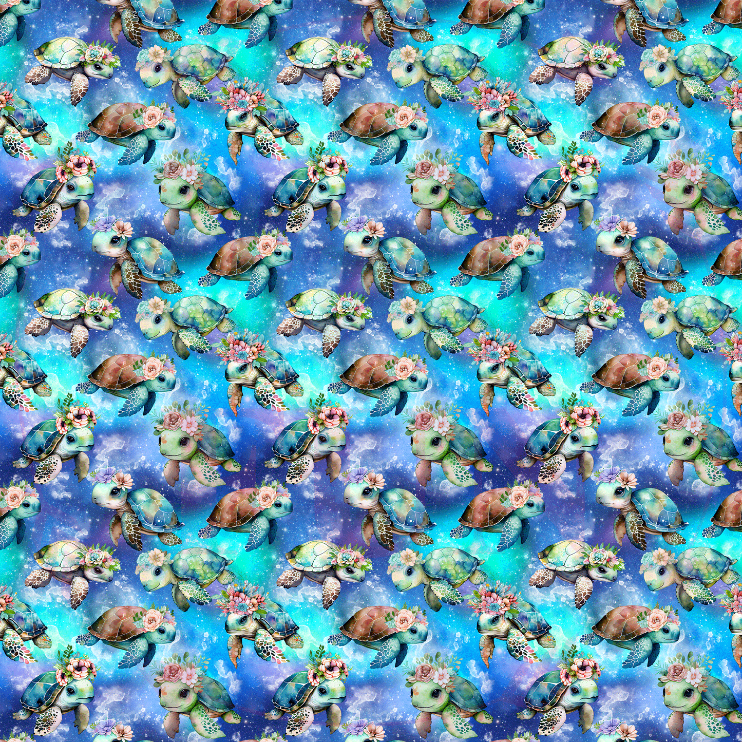 Sea Turtles Pattern-A11