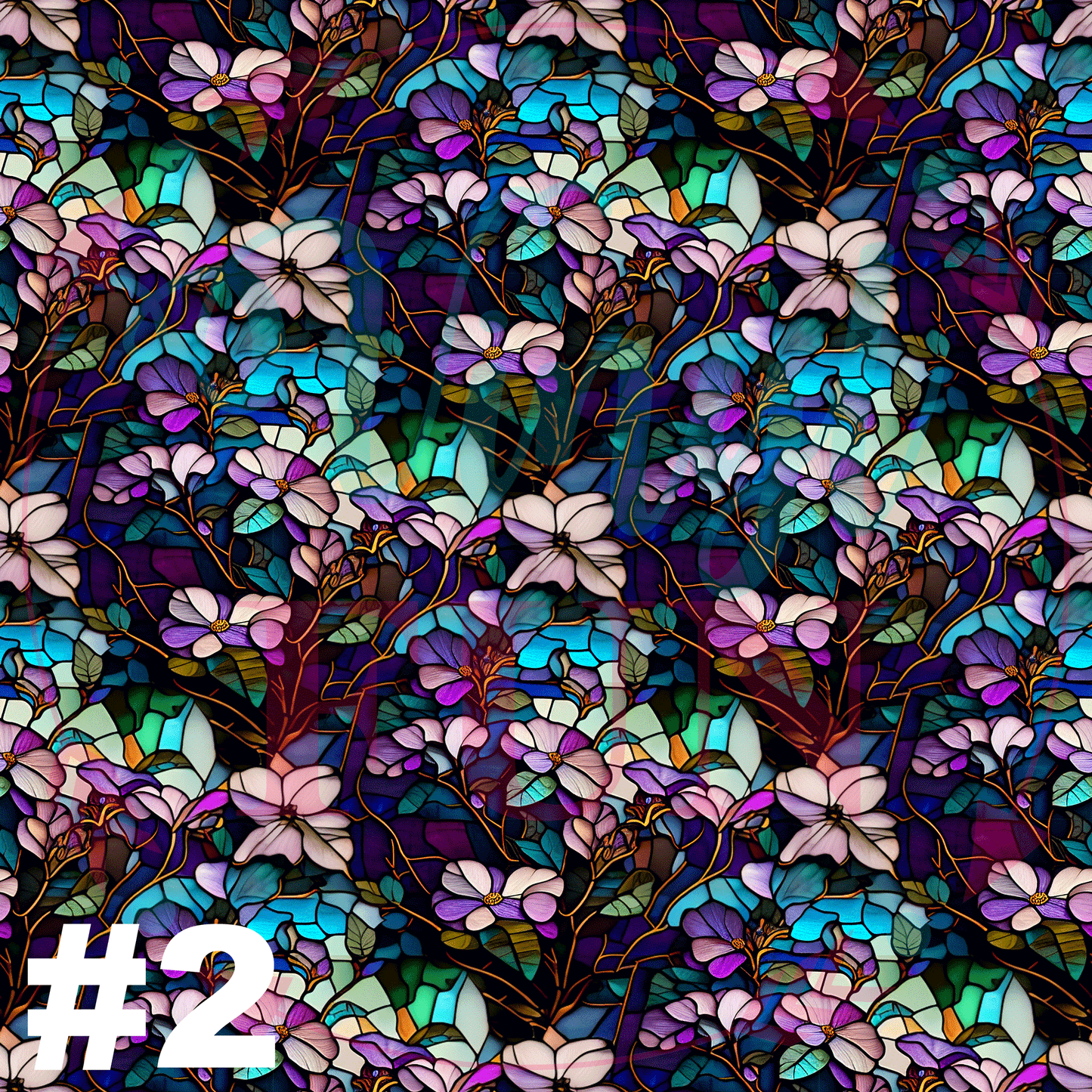 Floral Glass Collection-A12