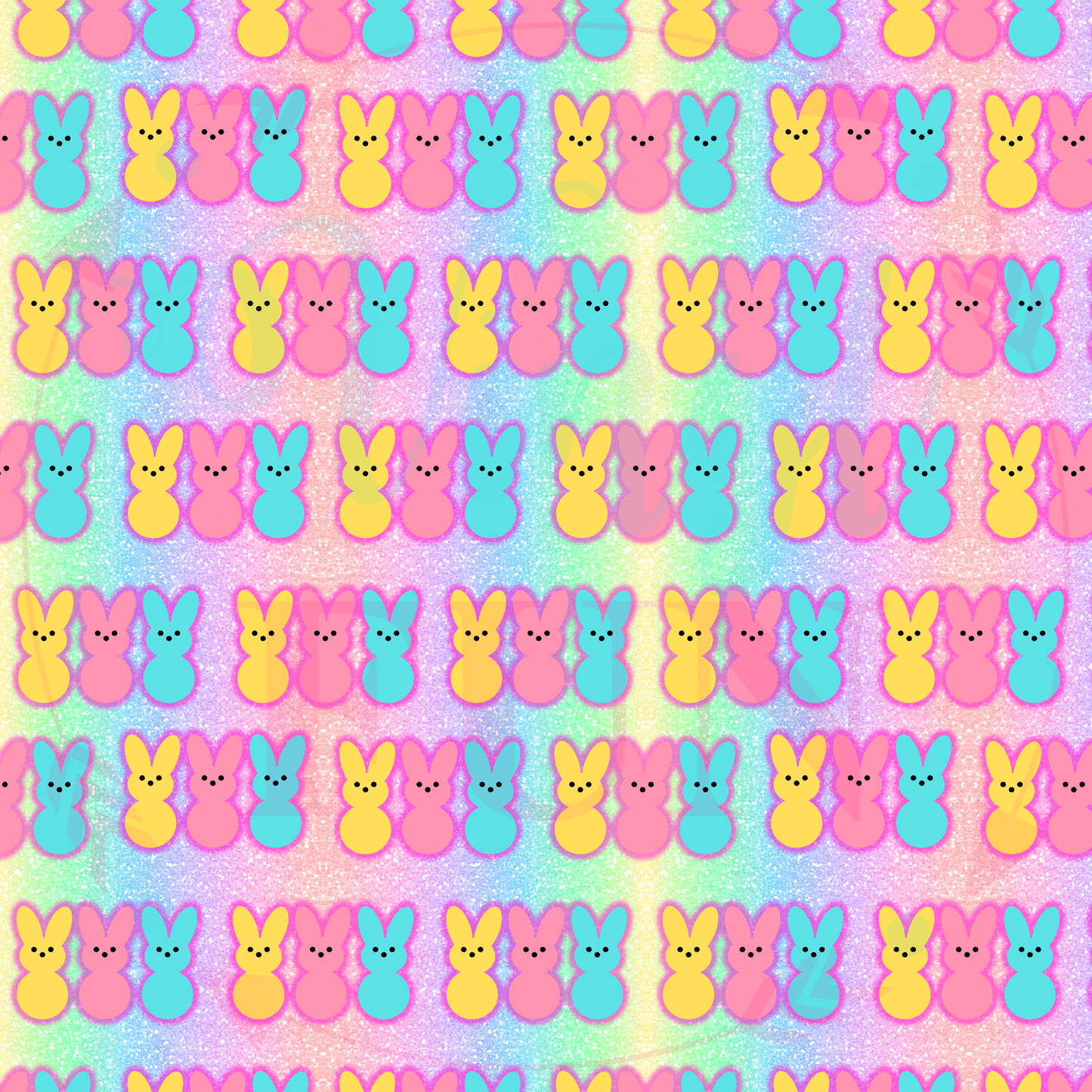 Bright Bunnies Pattern