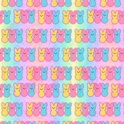 Bright Bunnies Pattern