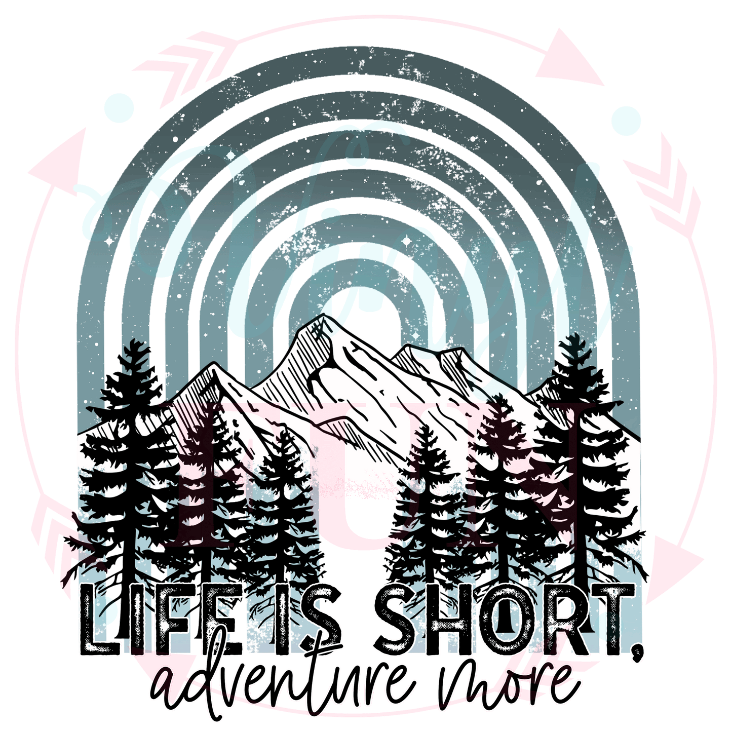 UVDTF Life Is Too Short Decal - 71