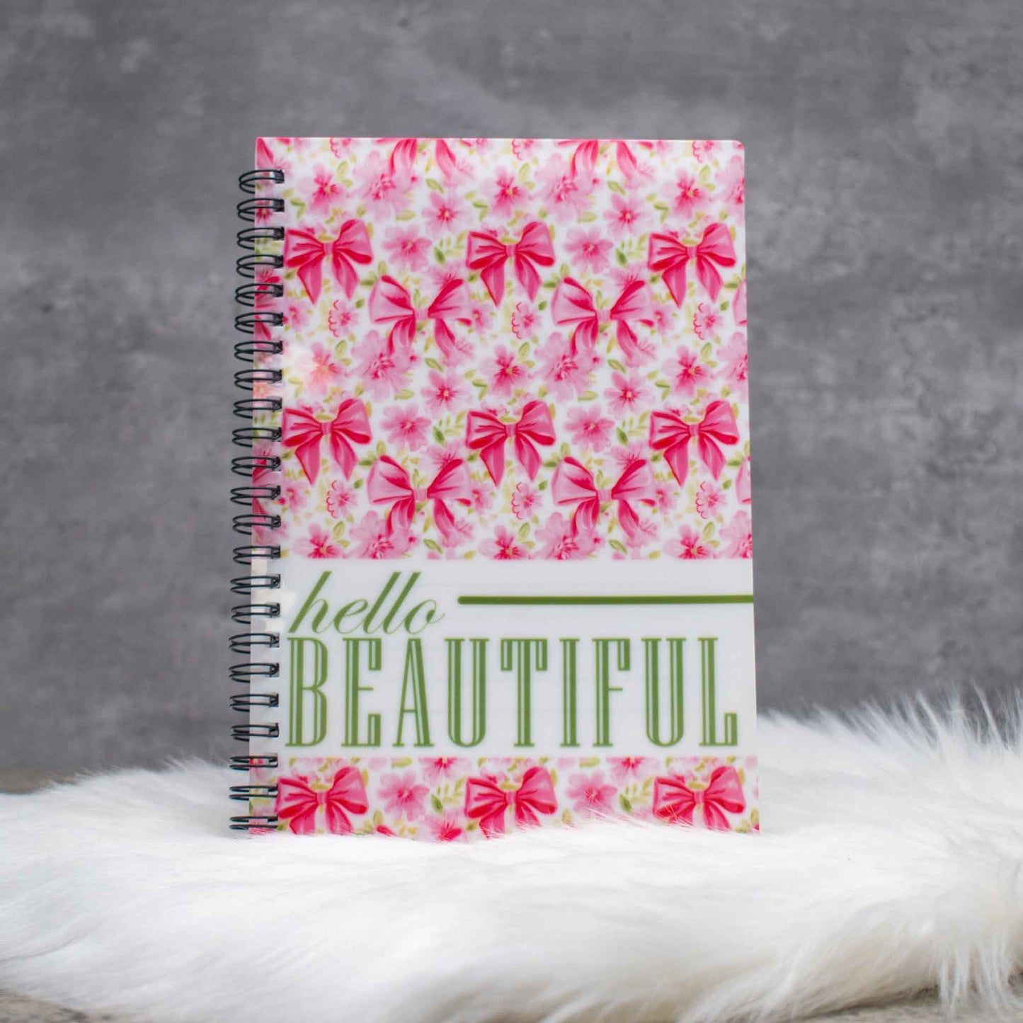 Plastic Sublimation Notebook with Side Cover Binding