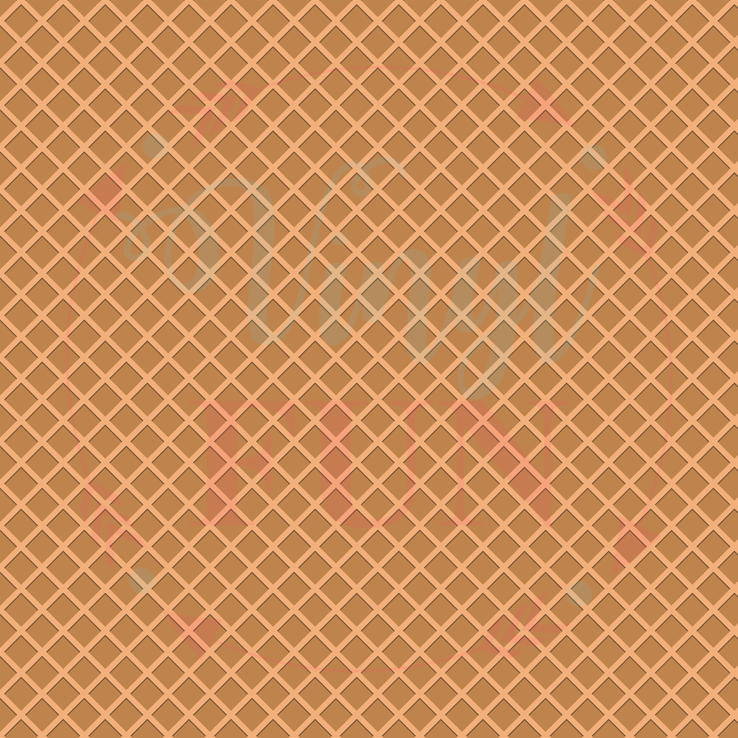 Waffle Cone Pattern-D21