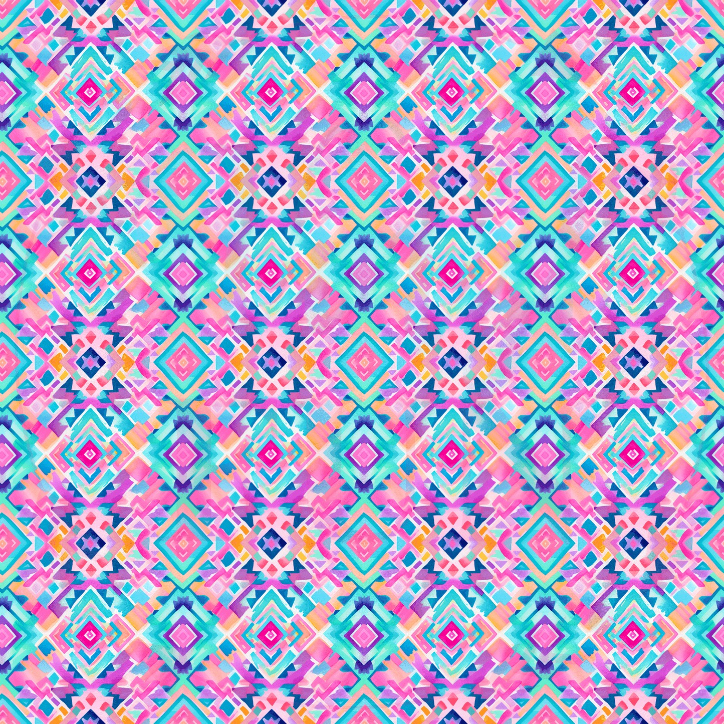 Watercolor Aztec Pattern-D23