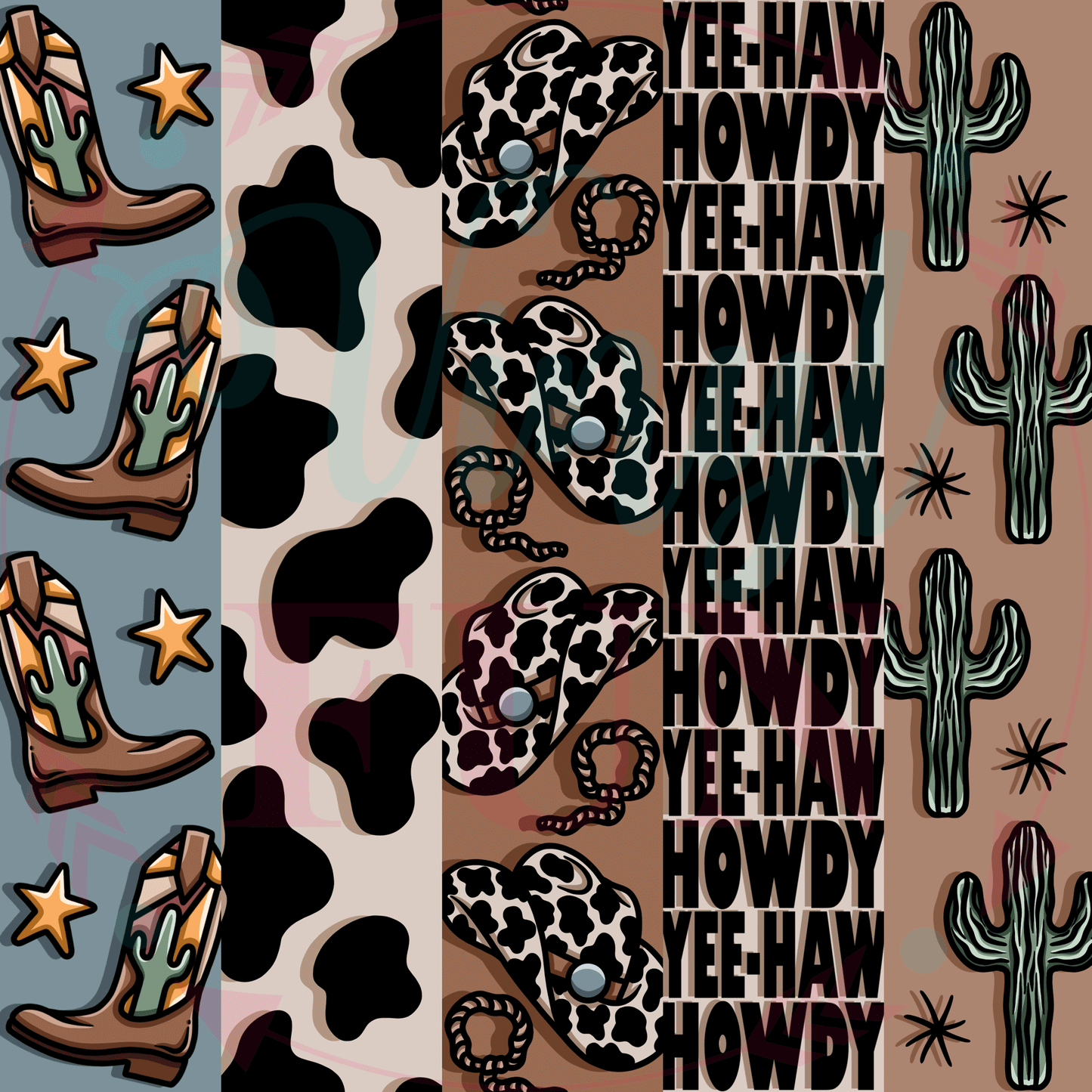 Western Stripes Pattern-D3