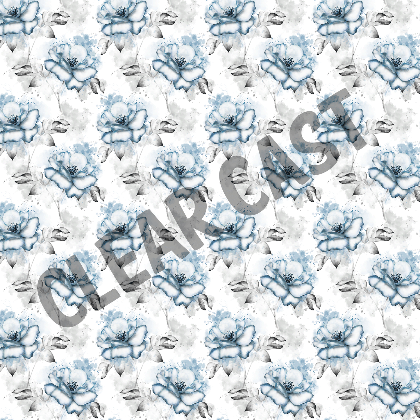 Pretty In Blue-Clear Cast