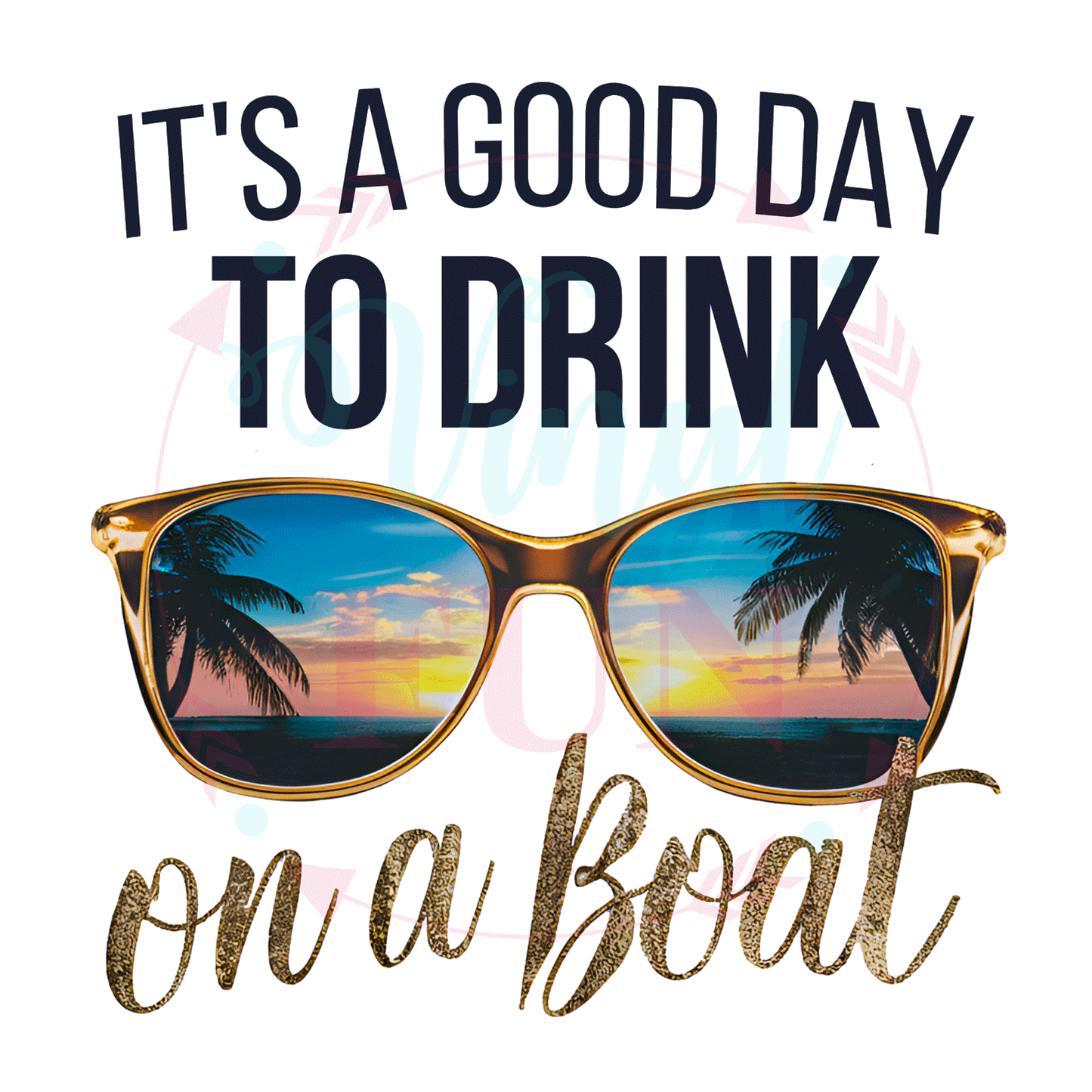 UVDTF Drink On A Boat Decal-15