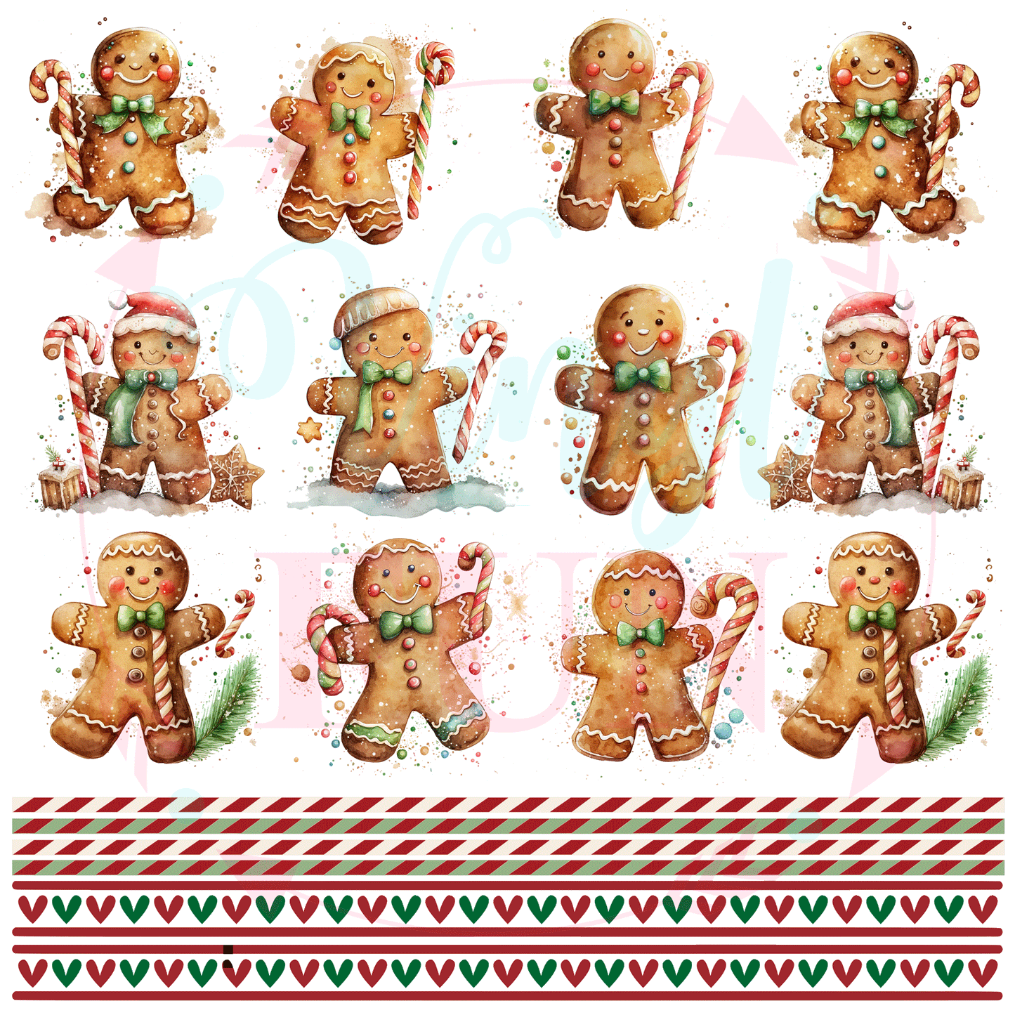 Gingerbread Elements