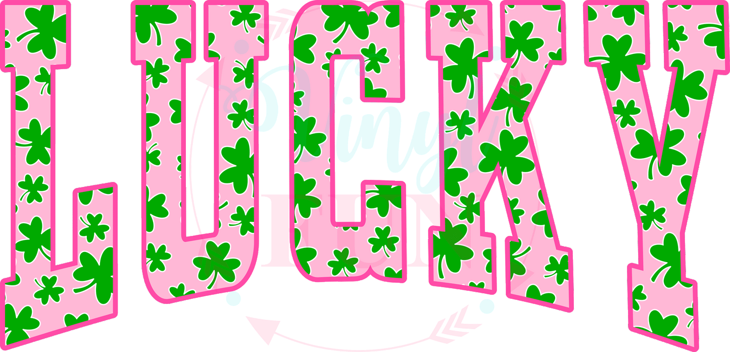 Pink Lucky Transfer -PAT7