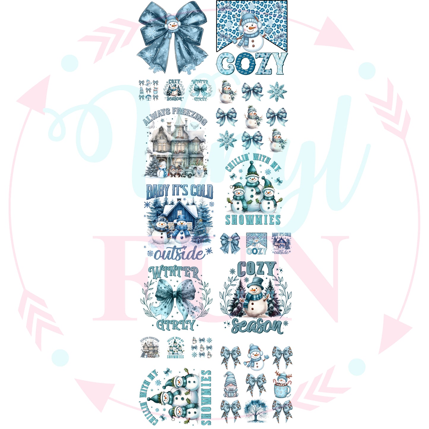 Winter Vibes Gang Sheet 22"x60"