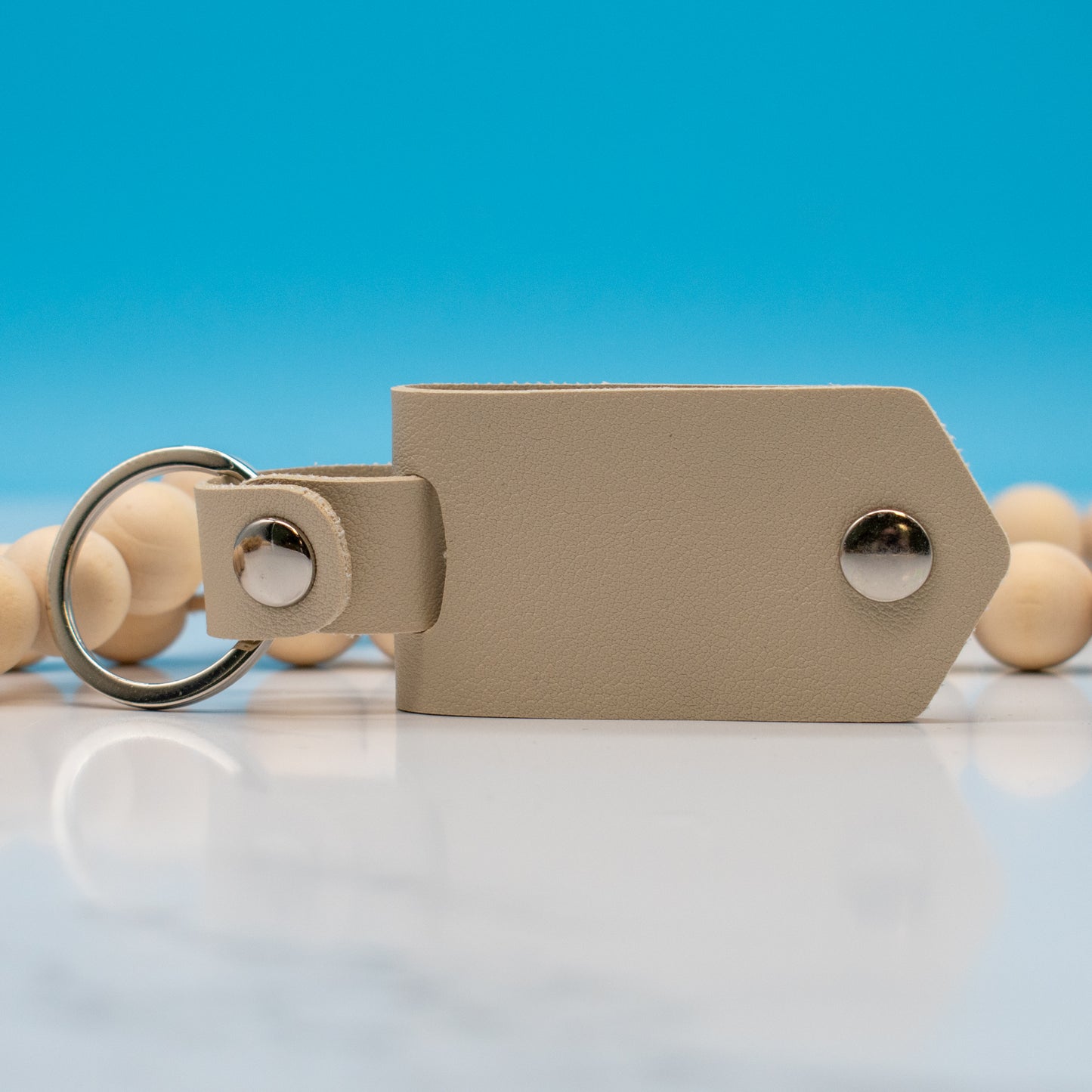 Sublimation Leather Keychain