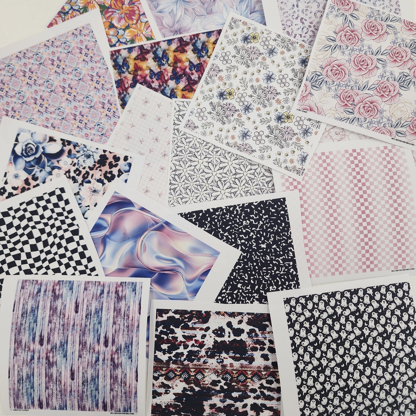 20pk of 4x4 Sublimation Pattern Squares