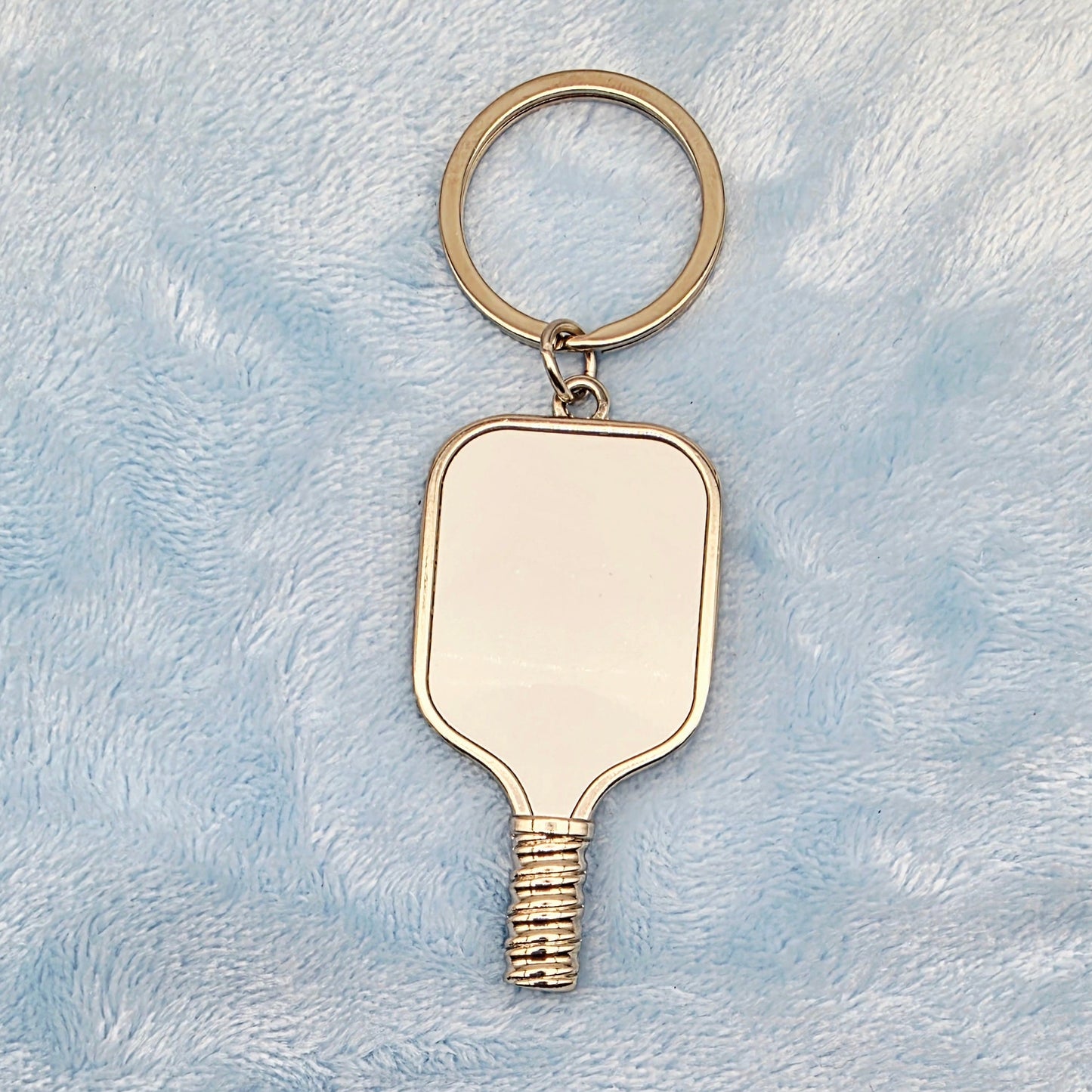 Sublimation Double Sided Pickle Ball Paddle Keychain