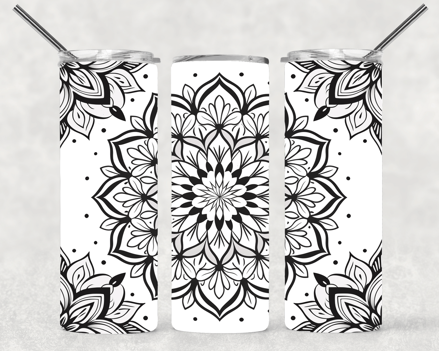 Mandela Wrap For Straight Tumbler-S236