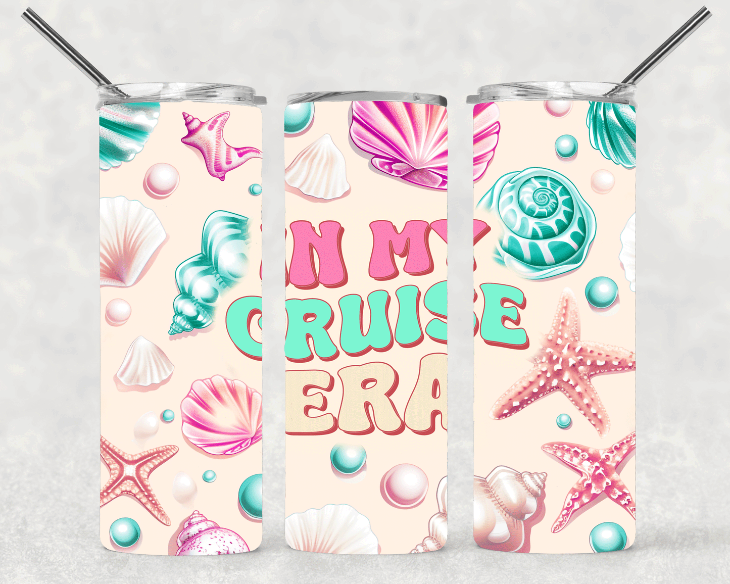 Cruise Era Wrap For Straight Tumbler-S290