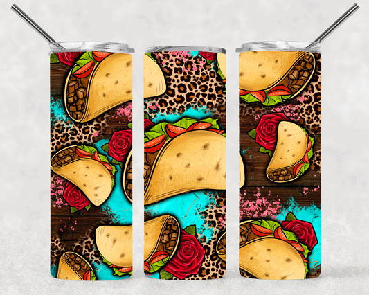 Tacos Wrap For Straight Tumbler-S345