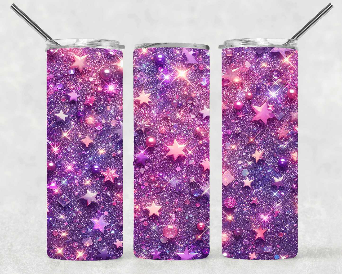 Stars Wrap For Straight Tumbler-S561