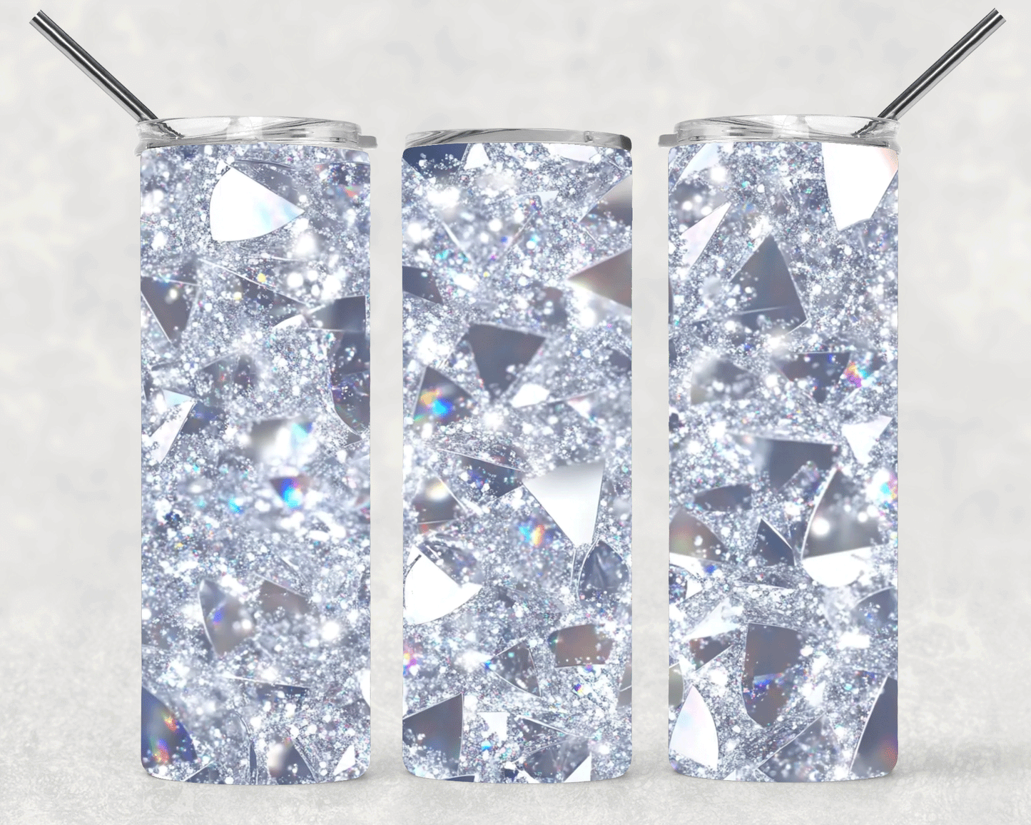 Diamonds Wrap For Straight Tumbler-S605