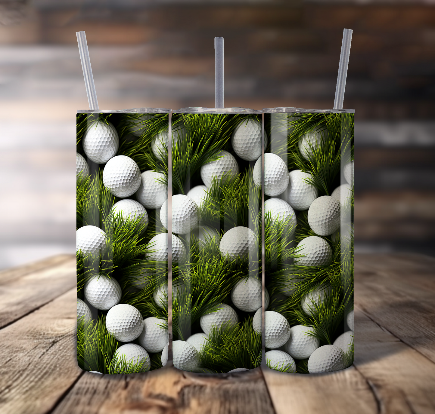 Golfing Wrap For Straight Tumbler-S741