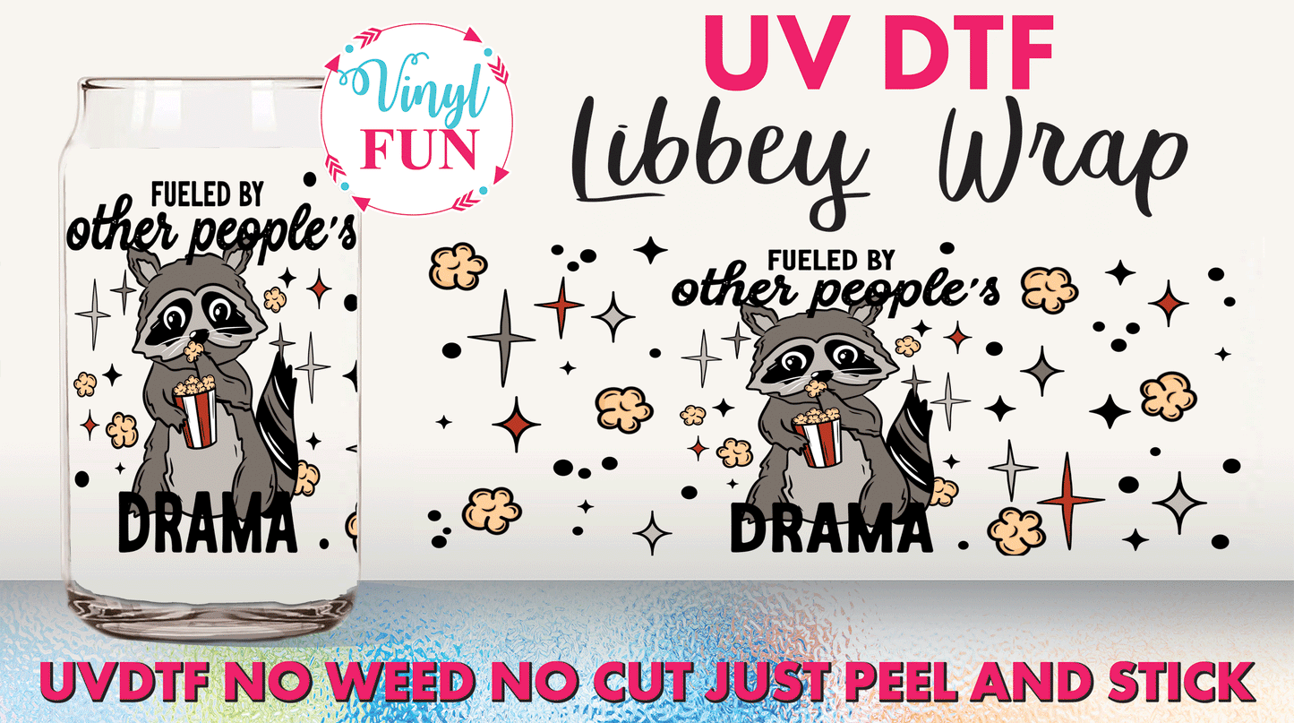 Fueled UVDTF Libbey Glass Wrap - UV138