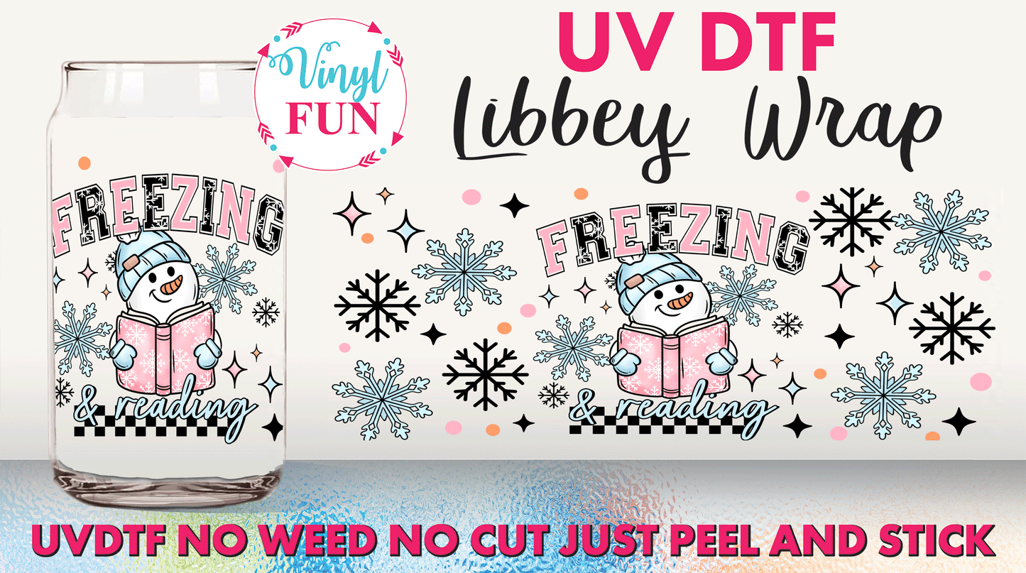 Freezing and Reading UVDTF Libbey Glass Wrap - UV219