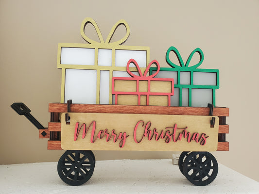 DIY Merry Christmas Wagon- Add on