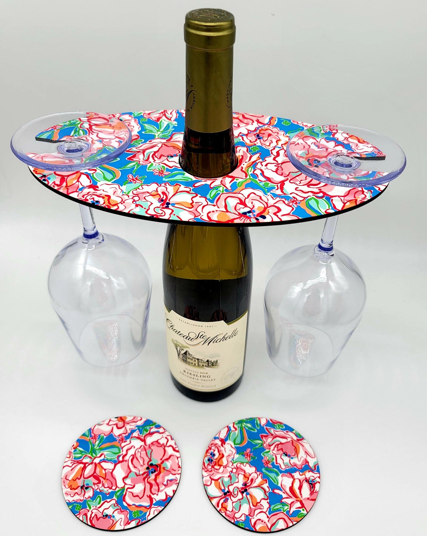 Sublimation Double Sided Wine Caddy